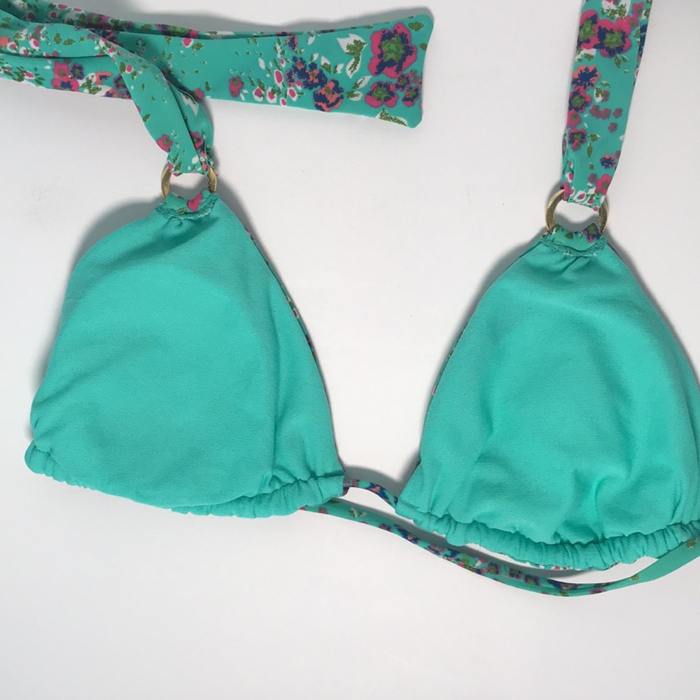 Turquoise Bikini Top size M - Picture 5 of 5